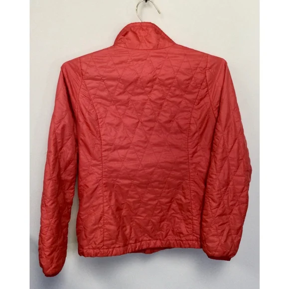 Girls Patagonia Jacket XL Coral Quilted Full‎ Zip
